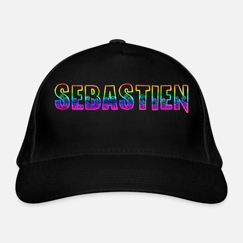 sebastien rs arc-en-ciel Casquette classique bio