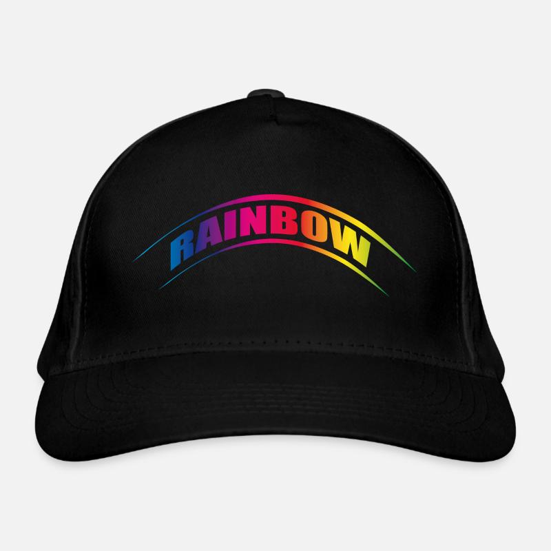 RAINBOW Organic Baseball Cap