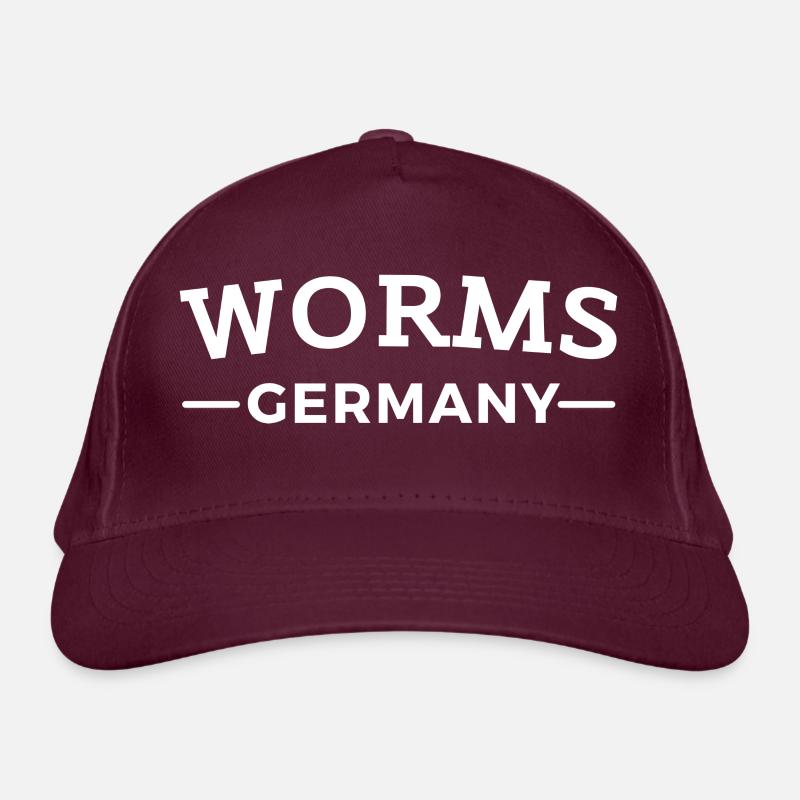 Worms Germany home gift idea Organic Baseball Cap