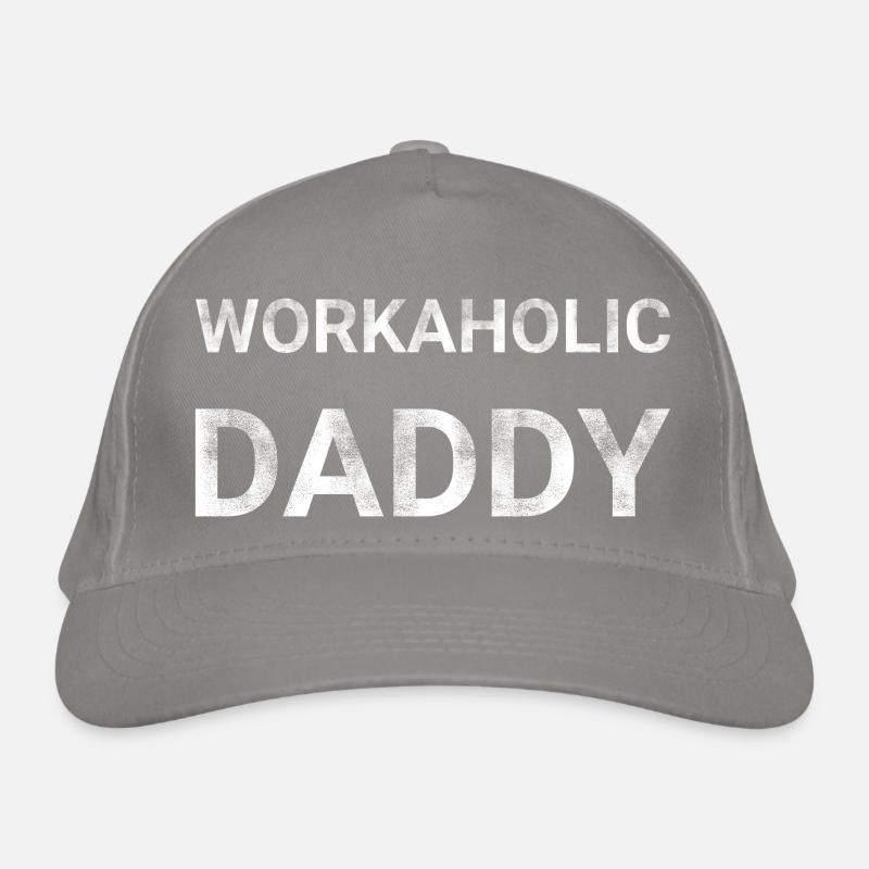 Workaholic Daddy Organic Baseball Cap