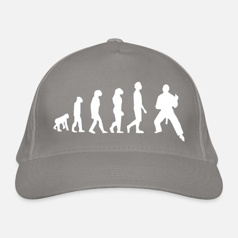 Martial arts evolution Organic Baseball Cap