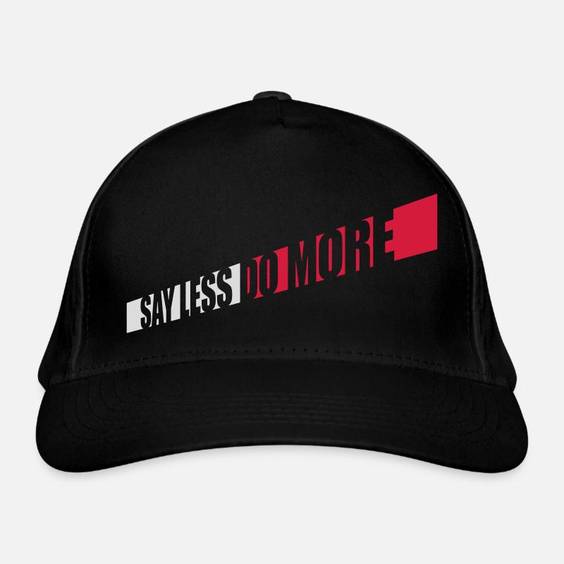Dire moins faire plus Casquette classique bio