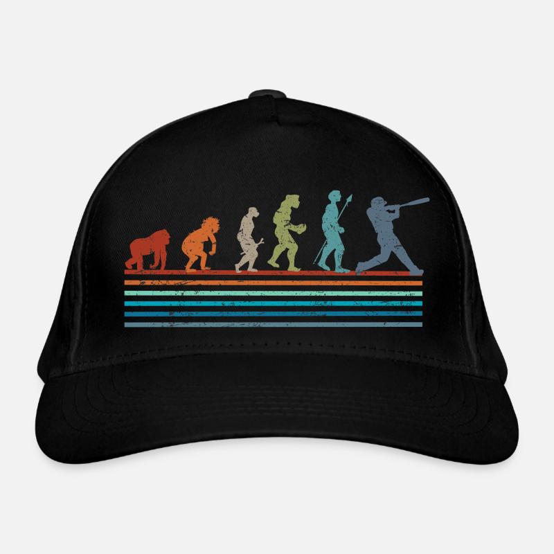 Évolution rétro vintage baseball Casquette classique bio