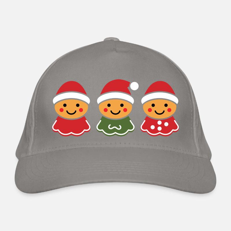 Gingerbread Man Organic Baseball Cap