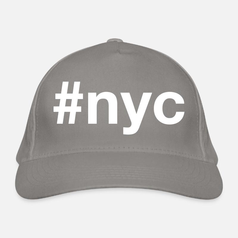NYC Hashtag Organic Baseball Cap