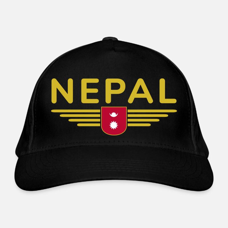 Nepal Design – Himalaya Abenteuer Bio-Baseballkappe
