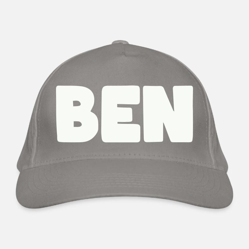 Nom Ben Casquette classique bio