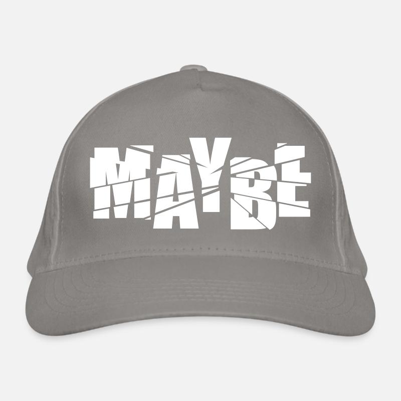 Maybe Party Flirt Design – Idée effrontée et butin Casquette classique bio