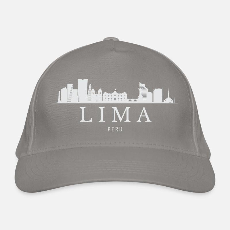 Lima Skyline, Lima Pérou Casquette classique bio
