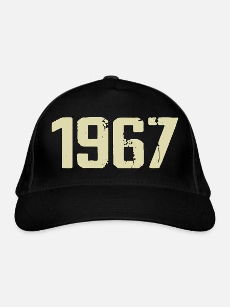 Jubilee 1967 - Organic Baseball Cap - black - Front