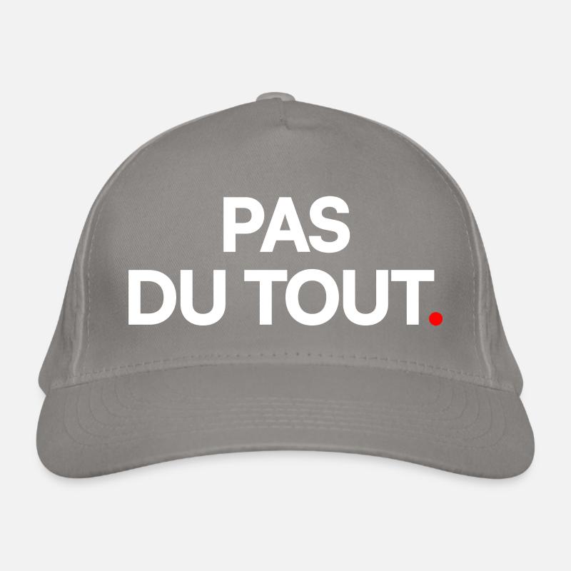 Pas du tout Casquette classique bio