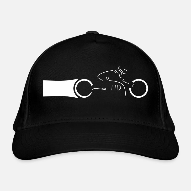 Motorradfahrer Bio-Baseballkappe