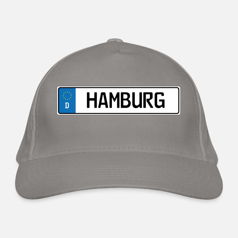 Kennzeichen Hamburg Bio-Baseballkappe