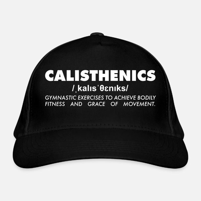 Calisthenic's explanation Organic Baseball Cap