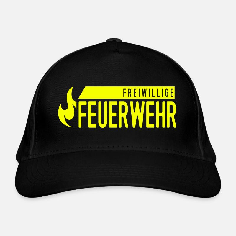 Freiwillige Feuerwehr Logo Bio-Baseballkappe