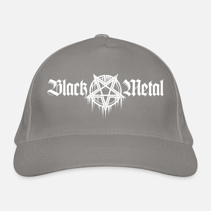 Black Metal | Avec pentagramme Casquette classique bio