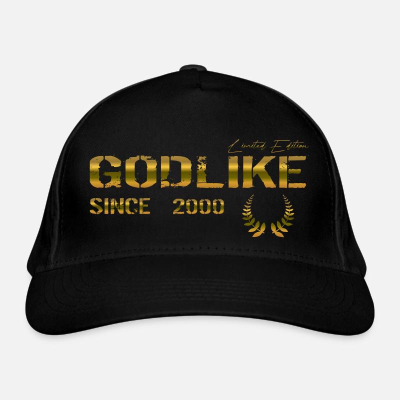 Godlike since 2000 Bio-Baseballkappe