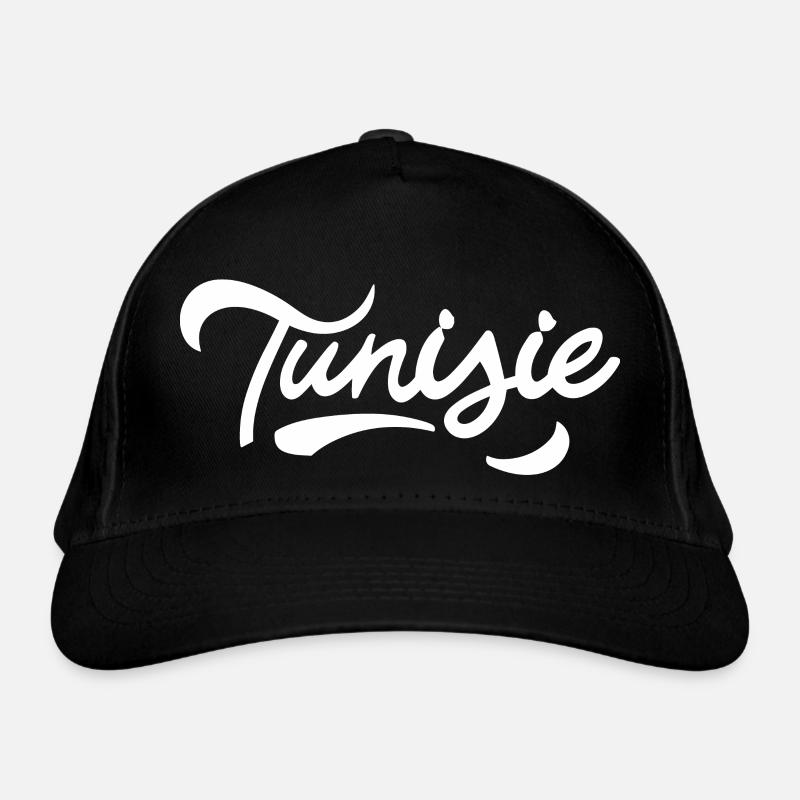 Tunisie - Casquette classique bio - noir