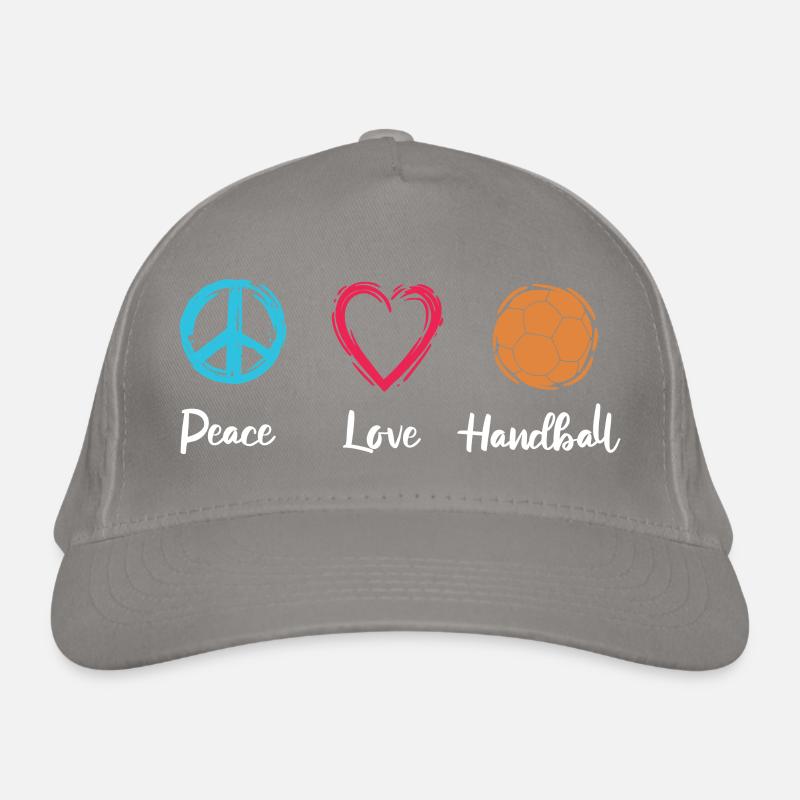 Paix Amour Handball Casquette classique bio