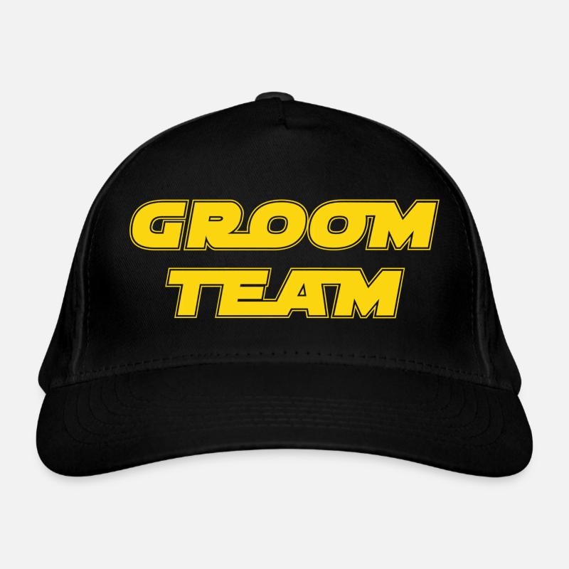 Groom Team Organic Baseball Cap