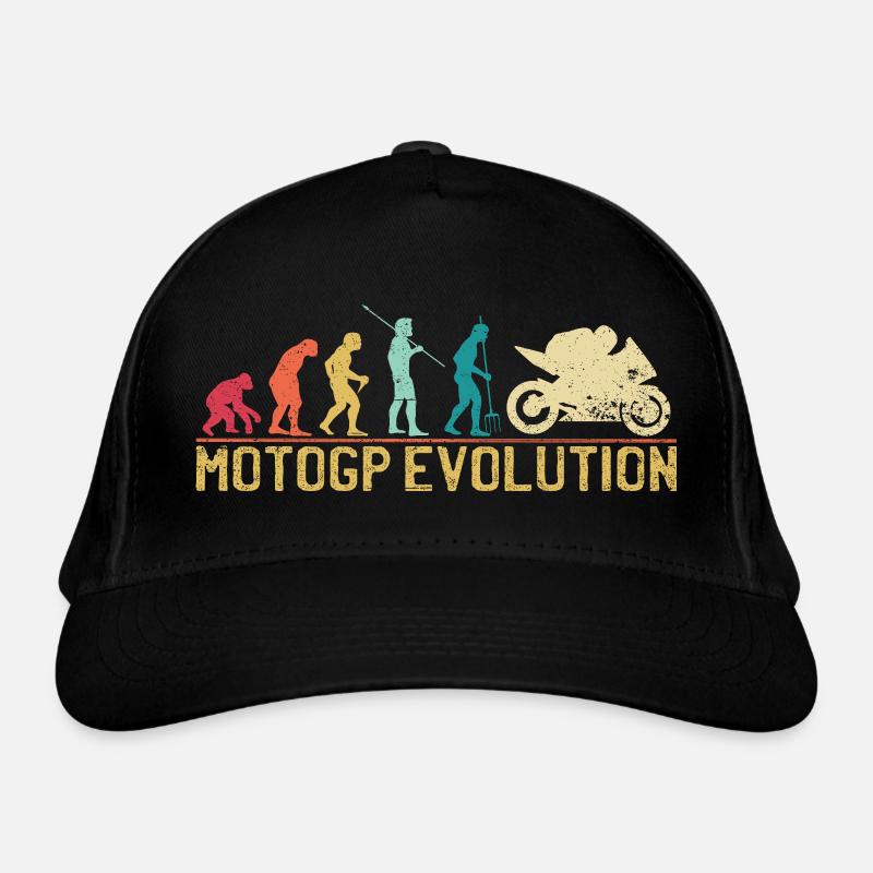 Motocross Evolution Silhouette Design Bio-Baseballkappe