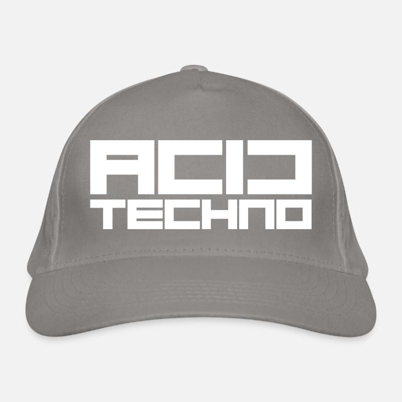 techno acide Casquette classique bio