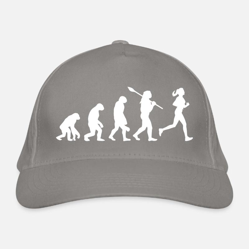 Entwicklung der Woman Running Silhouette Bio-Baseballkappe