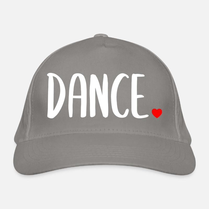 Dance Heart – Minimalist Dance Lover Design Organic Baseball Cap