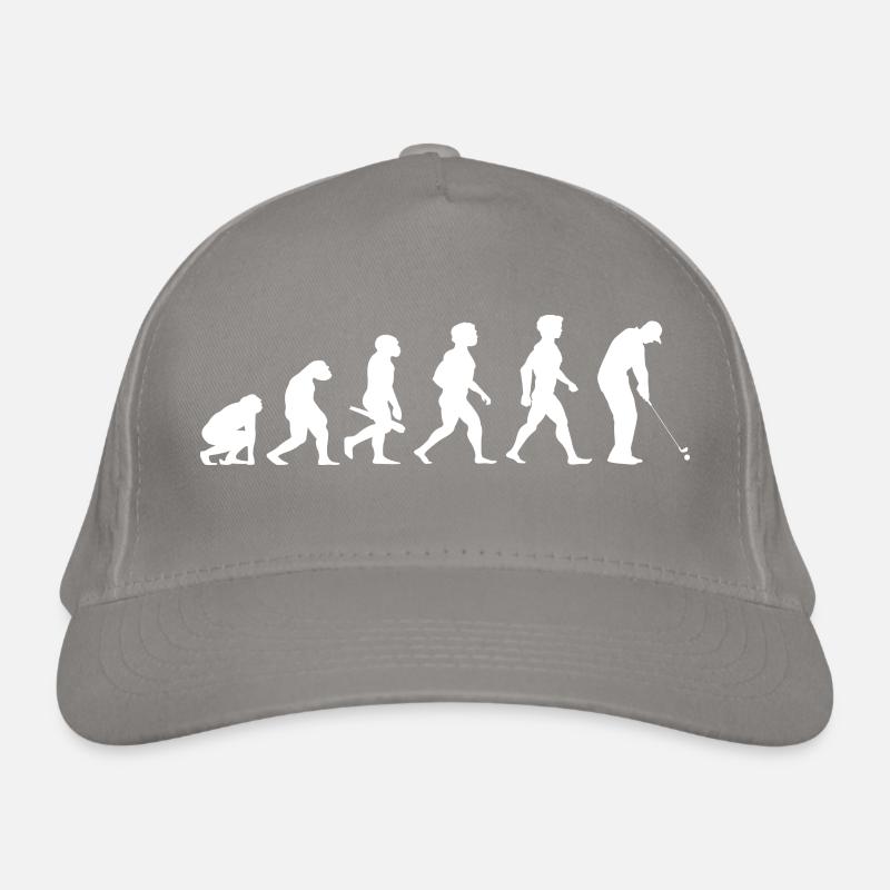 Evolution Golf Golfer Golfer Terrain de golf Casquette classique bio