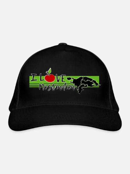 Eifach Thurgau - Bio-Baseballkappe - Schwarz