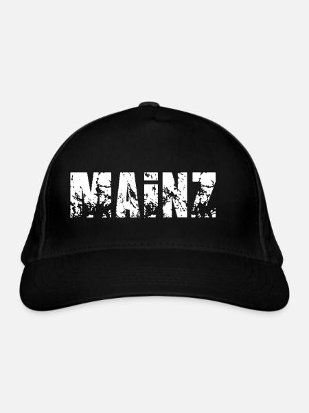 Mainz - Bio-Baseballkappe - Schwarz