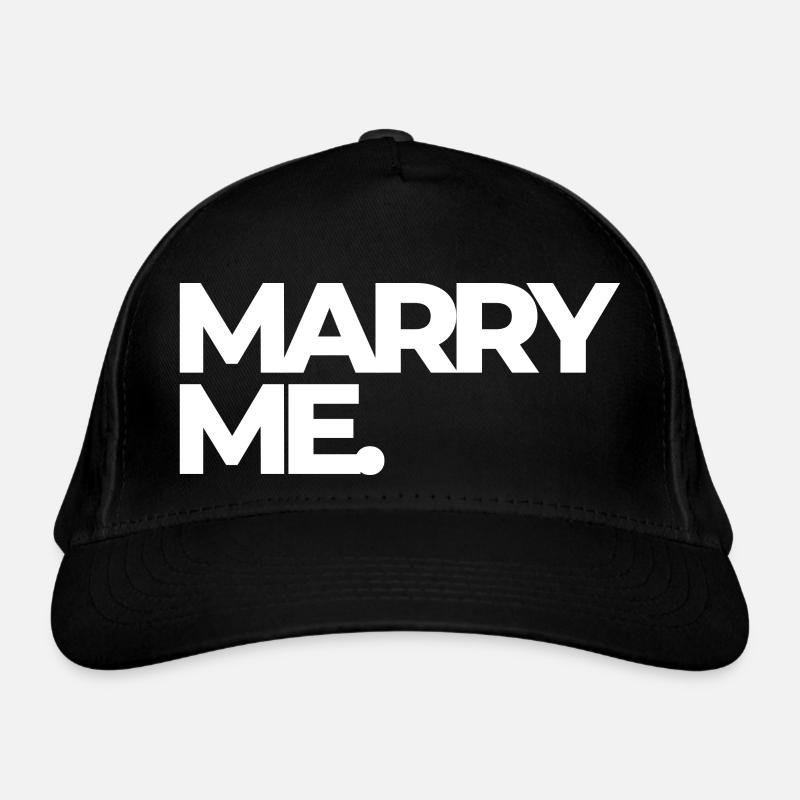 Heirate mich - Geliebte Alvvays Sag ja - Bio-Baseballkappe - Schwarz