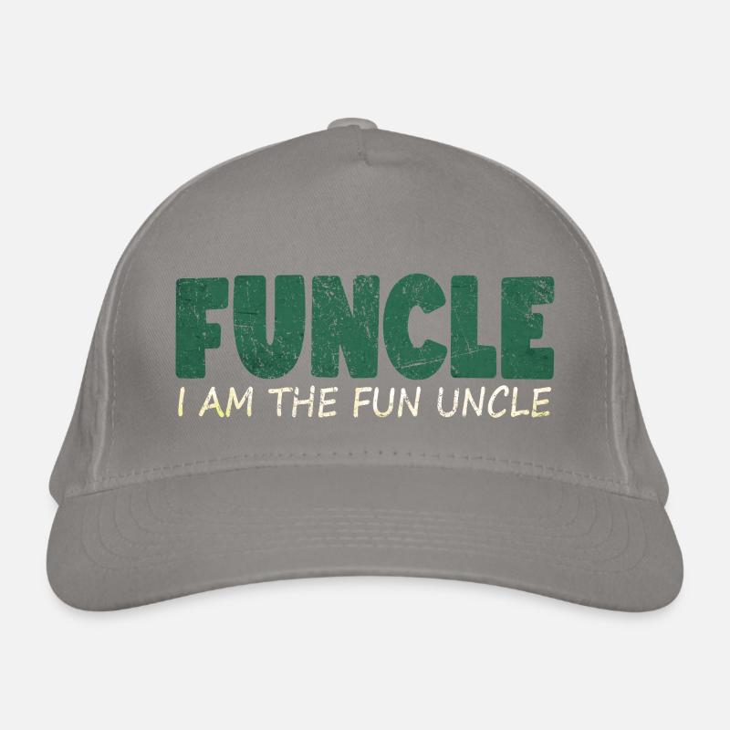 funcle fun uncle Organic Baseball Cap