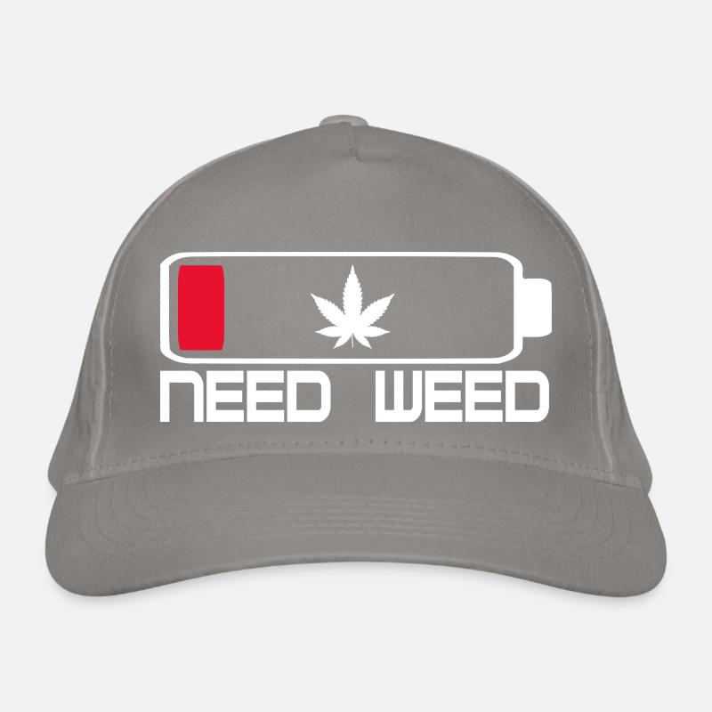 Need Weed Bio-Baseballkappe