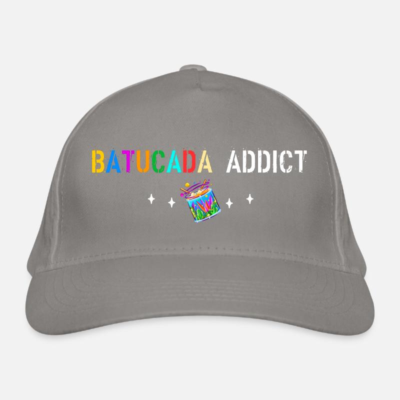 Batucada-Süchtige Bio-Baseballkappe