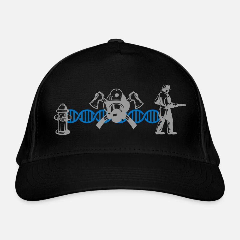 Firefighter Fire Brigade DNA DNA | Colors changeable Organic Baseball Cap
