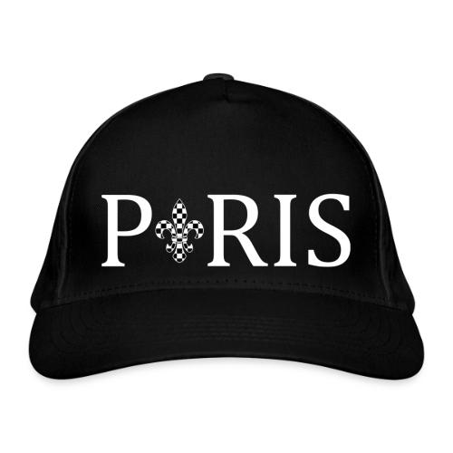Paris Fleur de Lys blanc - Casquette classique bio