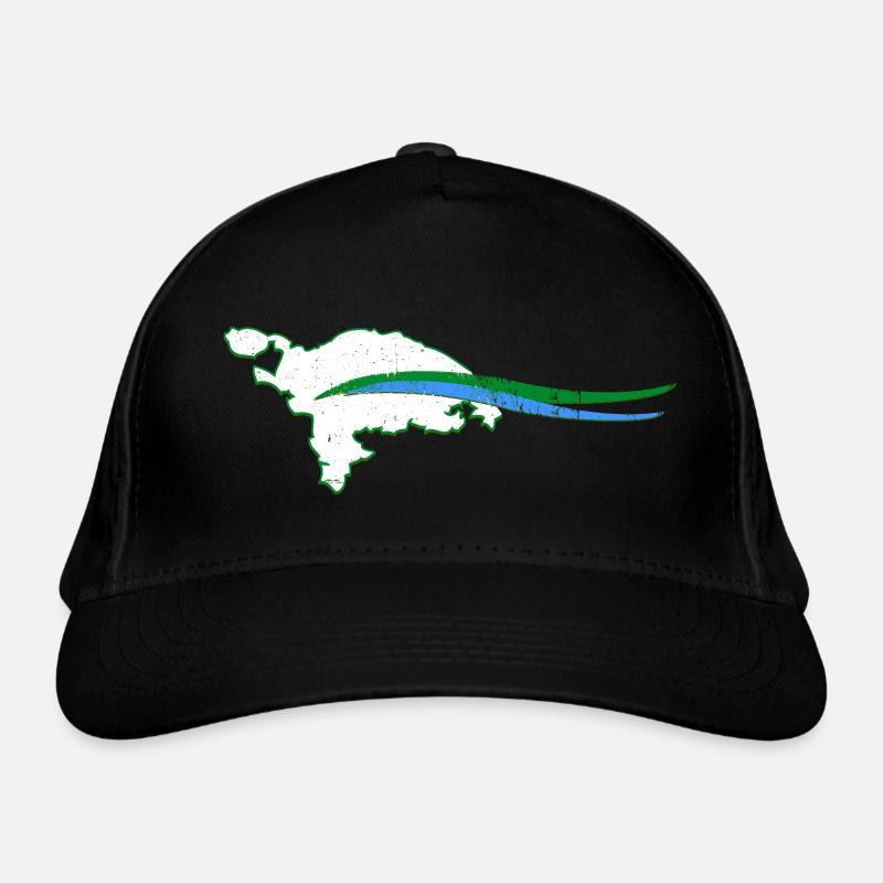 Thurgau Canton Outline with Wave Organic Baseball Cap