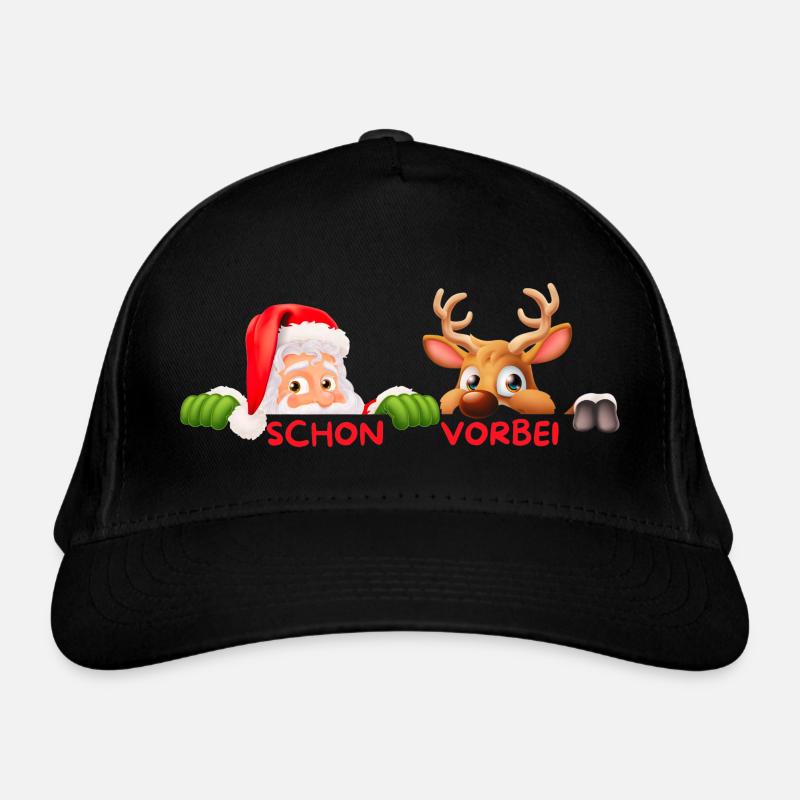 Schon Vorbei Weihnachtduo Bio-Baseballkappe