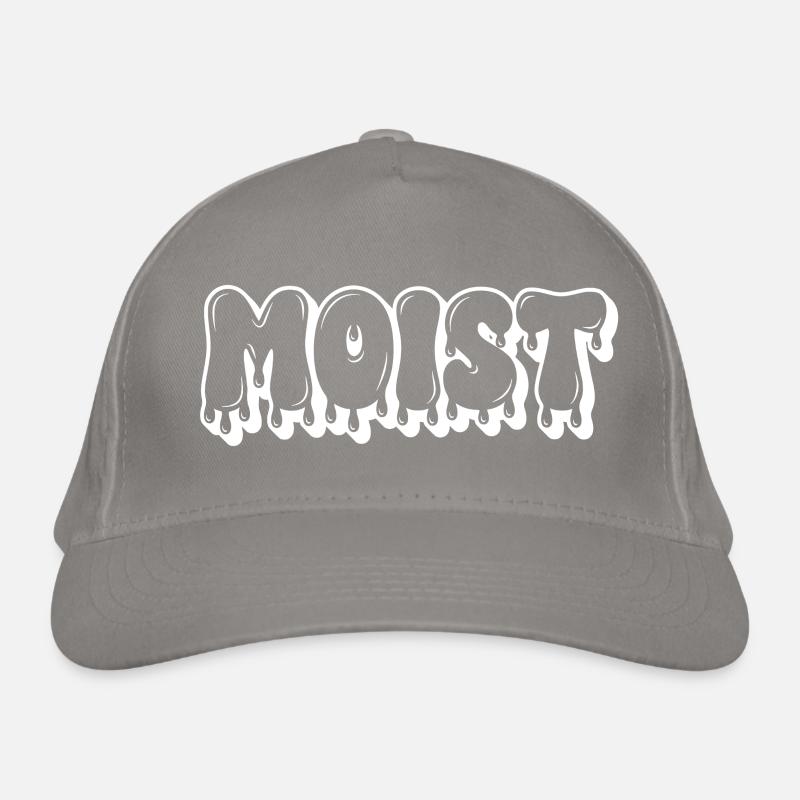 Feuchter tropfender Text Bio-Baseballkappe