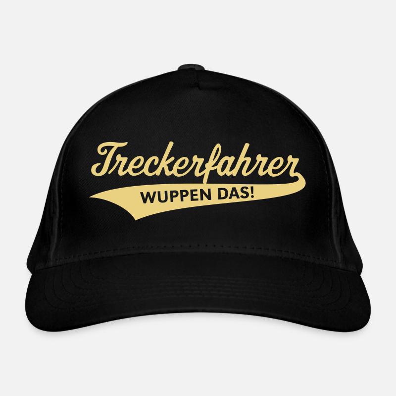 Treckerfahrer – Wuppen Das! (Trecker / Traktor) Bio-Baseballkappe