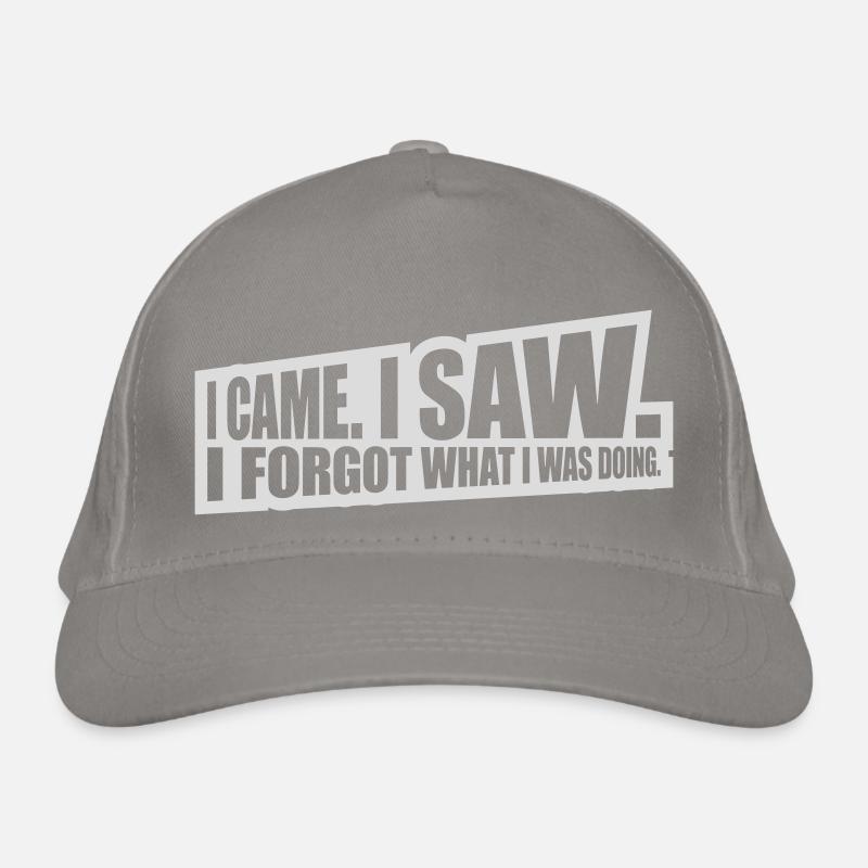 Je suis venu voir oublier Casquette classique bio