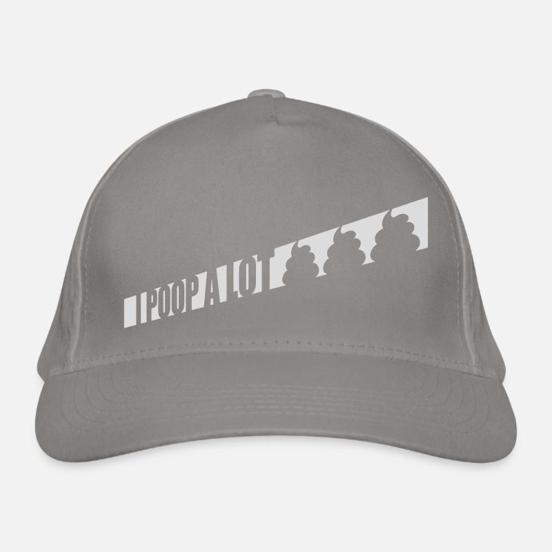 Je fais beaucoup caca Casquette classique bio