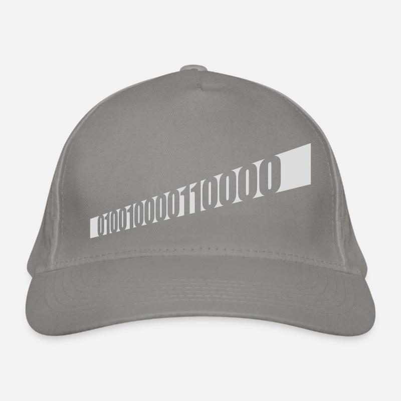 Langage de programme de code binaire Casquette classique bio