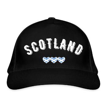 Scotland - Organic Baseball Cap - black - Front