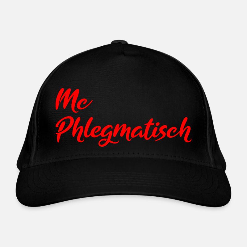 Mc Phlegmatisch Bio-Baseballkappe