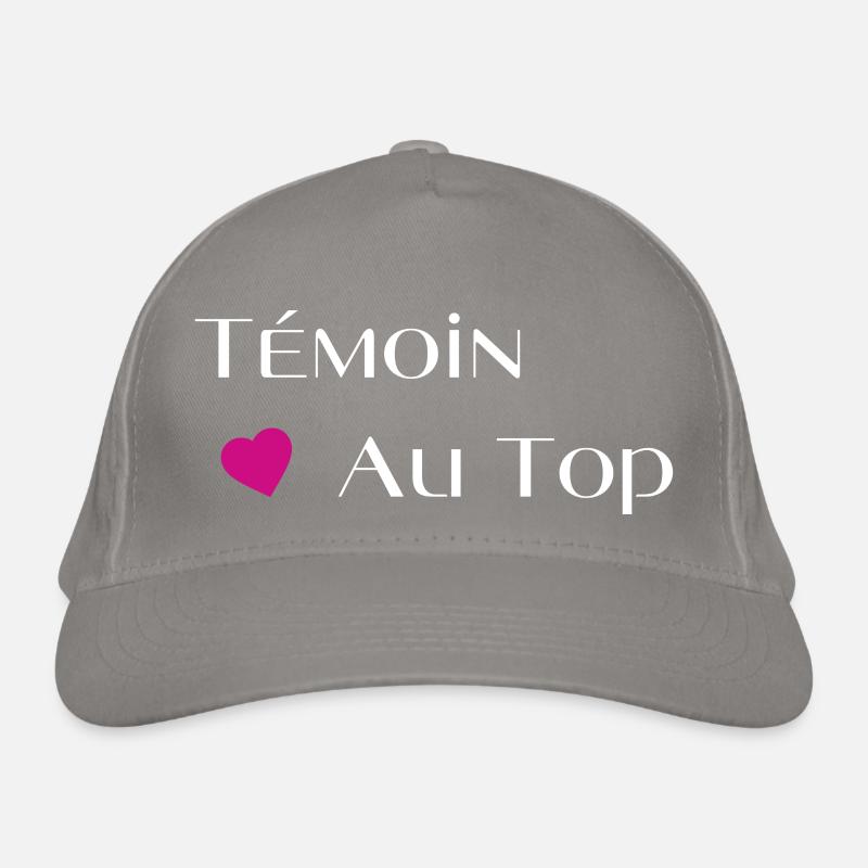 Témoin au top Casquette classique bio