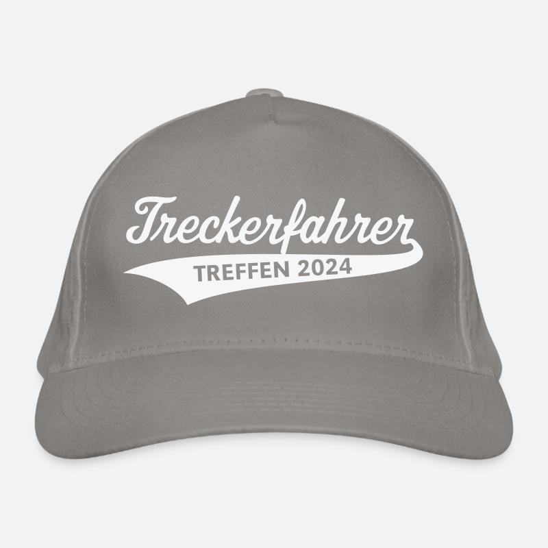 Treckerfahrer – Treffen 2024 (Trecker Traktor / W) Bio-Baseballkappe