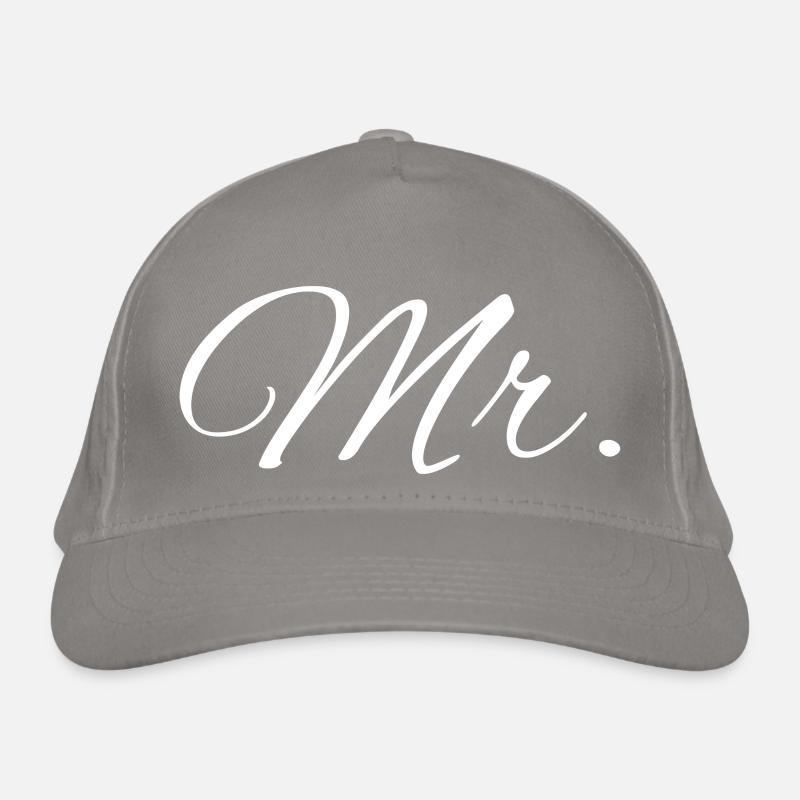 Chemises partenaires « M. & Mme » blanches Casquette classique bio