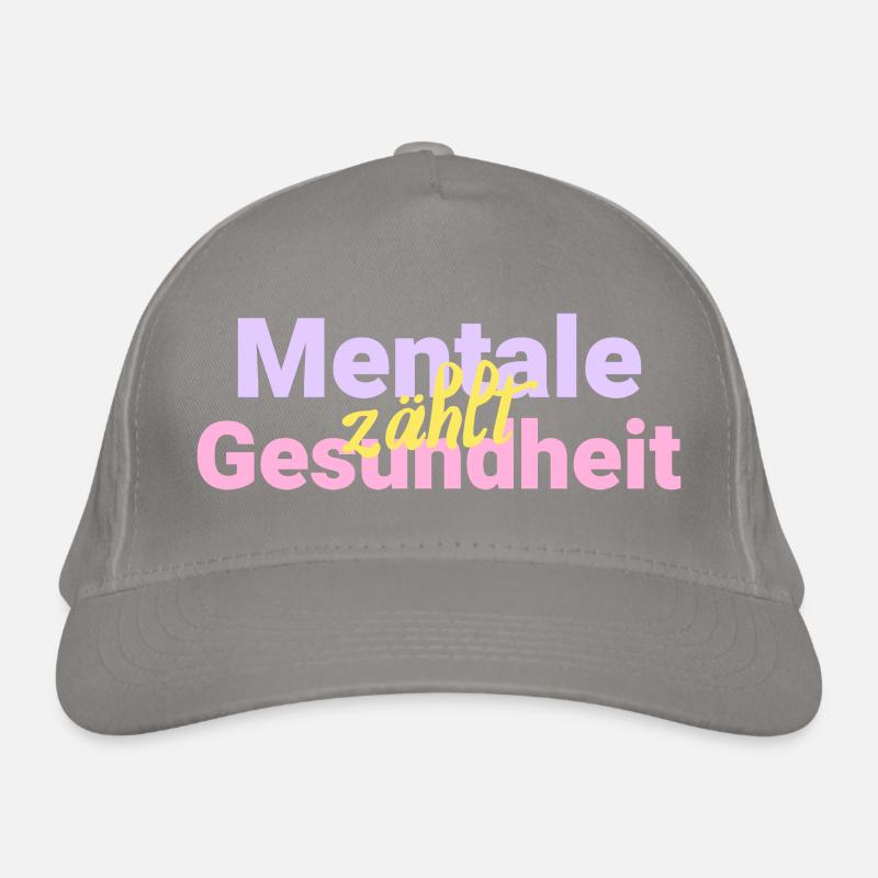 La santé mentale compte Casquette classique bio
